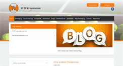 Desktop Screenshot of kltv-krommenie.nl